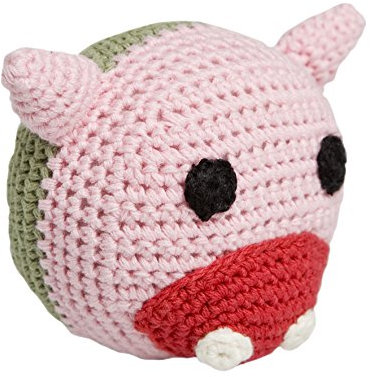 30058 - Franck & Fischer - Kleiner Rasselball Schwein