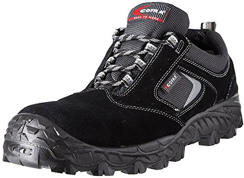 Cofra FW210-000.W39 - Zapatos de Seguridad Suez S1 P SRC, Talla 39 Pulgadas, Color Negro