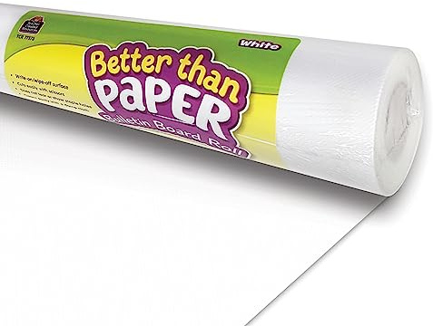 Teacher Created Resources White Better Than Paper Bulletin Board Roll (TCR77373)