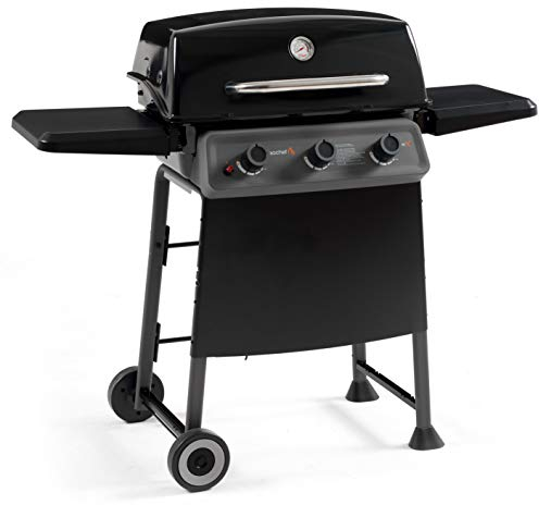Sochef G32011 Diablo Barbecue, Metodo di Cottura a Diffusione, Acciaio Verniciato, Nero/Grigio