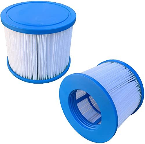 SUDS-ONLINE Replacement Hot Tub Filter Compatible with CleverSpa Tubs Inflatable Clever Spa (2 PACK)