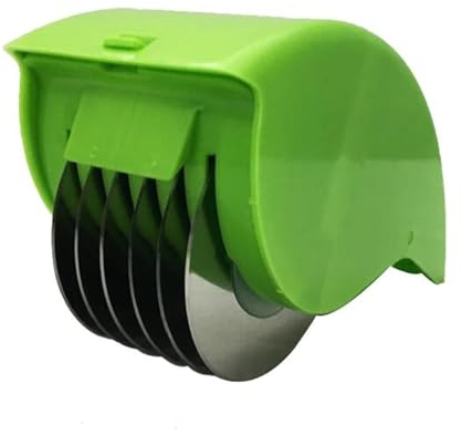 Norhogo Multifunktionale Roller Knoblauchschneider, wiederverwendbare Küche Gadget Roller Gemüse Chopper Manuelle Küche Obst und Gemüsewerkzeug Reibe zum Schneiden von Zwiebel und Knoblauch Grün