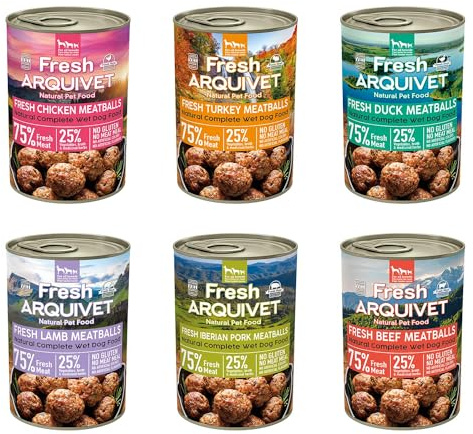 Arquivet Fresh Meatballs 400g Variety Pack 6 sabores