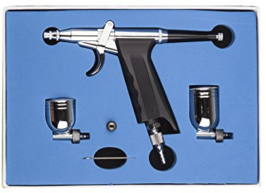 CHAWNIAO SP166 Professional Trigger Air-Paint Control Airbrush Perfect for Cosmetic Makeup Model/Body/Car Painting, Nail/Fine Arts, Photo Retouching(SP166TH Airbrush)