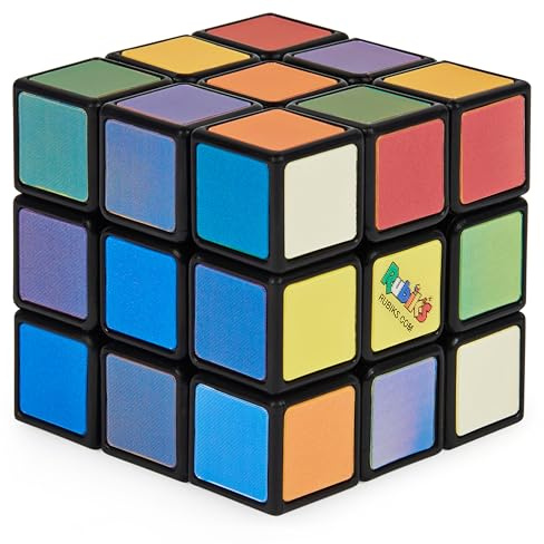 Rubik’s Cube, Impossible Cube, Advanced Color-Matching Puzzle, The Original Problem-Solving Brain Teaser Cube, Classic Color-Matching Puzzle, Fidget Toy, Sensory Puzzle for Ages 8 & Up