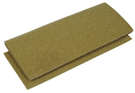 Nespoli 12 hojas abrasivas precortadas 92 x 230 mm Grana Grossa - materiales tiernos