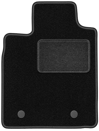 Wielganizator Automatte – Passend für Dacia Sandero I Fließheck, Stepway 2008-2013 – Velours – Autozubehör - Auto Fußmatten – Fußmatte Auto – 1-teilig - schwarz