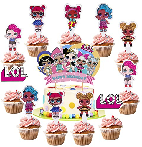 Cupcake Topper 73 Stück,Tortendeko,Geburtstag Kuchen Dekorationen,Figuren Kuchen Dekoration,Cake Toppers,Kinder Tortendekoration,Geburtstagstorte Dekoration,Party Kuchen Deko