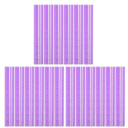 X AUTOHAUX 36 Pcs Purple Bicycle Reflector Reflective Version Durable ABS