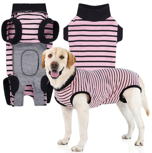 Cyponpy Recovery Suit - Double Layered Belly for Female Dogs Post Op Spay Suit