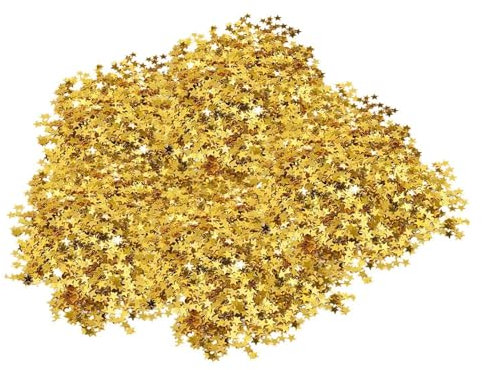 EHDWXVZM Coriandoli Stella 75G Glitter Oro Palloncini - Decorazione Tavolo Feste Speciale