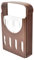 ZmQ265 Machine à Pain Pliante Compacte pour Trancher Pain Accessoires de Cuisine Machine à Pain Fait Maison Pain Pain Sandwich ZmQ265 (Beige, 22.3x14.5)