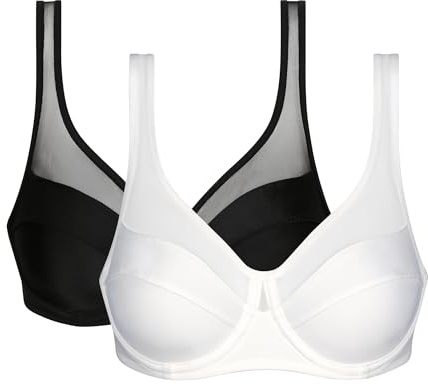 DIM Reggiseno con Ferretto Generous Classic Supporto Perfetto Donna x2