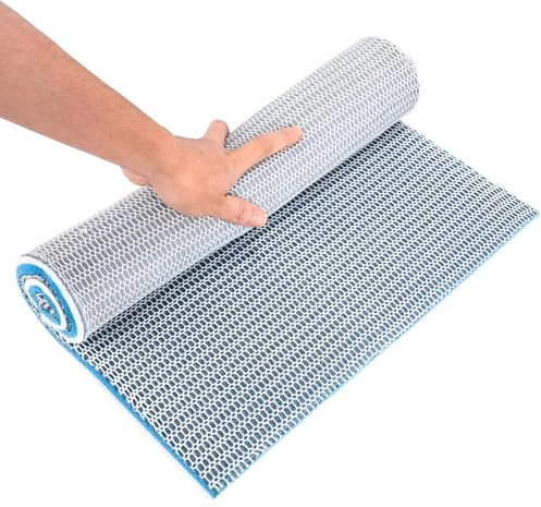 Jyvex 120 x 40 x 2 cm akvariefilter media svampdyna, 1 styck flerskiktsskumfiltervadd