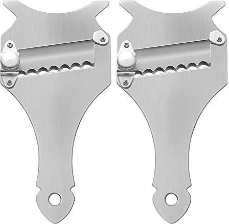 DOITOOL 2 Pezzi Grattugia per Tartufo in Acciaio Inox Taglia Tartufo Professionale