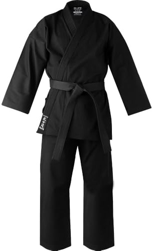 Blitz Diamond Kata Karate Gi - Black - 2.5/155cm