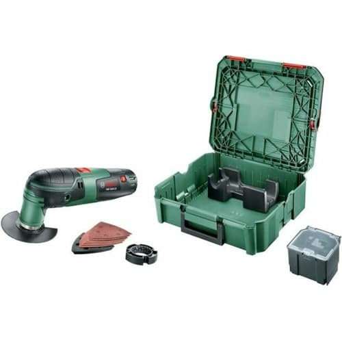 BOSCH Multifunktionswerkzeug - PMF 2000 + 1 Systembox Toolbox + Zubehör