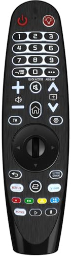 Universal Backlit Remote Control for LG Smart TV Magic Remote Compatible with All Models of LG TV (NO Voice Function No Pointer Function)