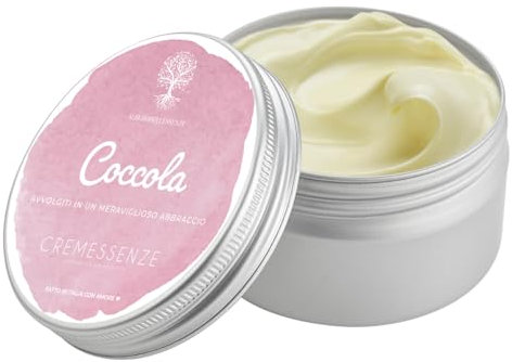 Coccola - Crema Emozionale Profumata con Note Dolci di Vaniglia e Cocco, Arricchita con Oli Essenziali di Rosa e Incenso -Formato da 100 ml