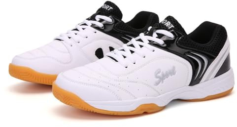 Hixingo Paaren Badmintonschuhe Männer Tennisschuhe Herren, Bequem Squashschuhe Hallen- & Fitnessschuhe Eva Gepolsterte Sohle Sneakers Atmungsaktiv Herren Turnschuhe