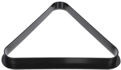 CHICAMPERA Cadre Triangle de Billard Miniature en Plastique Noir