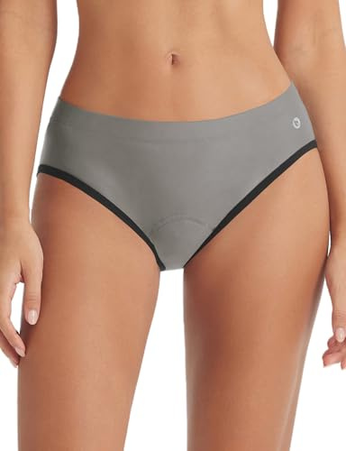 baleaf Women's 3D Padded Bike Underwear Cycling Shorts Biking Bicycle MTB Briefs Gear Clothes Biker Padding Dark Grey M
