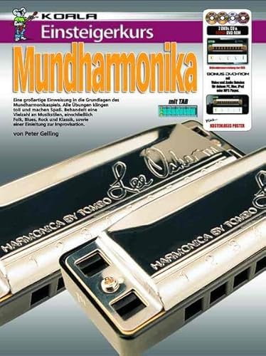 Einsteigerkurs Mundharmonika: inklusive Buch/CD/Doppel-DVD/Poster