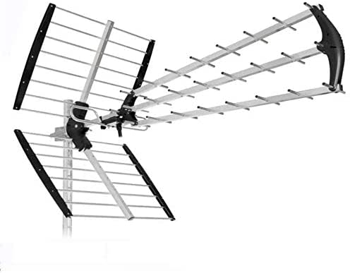 ANFEL SH45/TU-ANTENNA 45 ELEMENTI/Lte 4G 5G PER DIGITALE TERRESTRE UHF HD TV-PRONTA ALL'USO IN SOLI 5 SECONDI