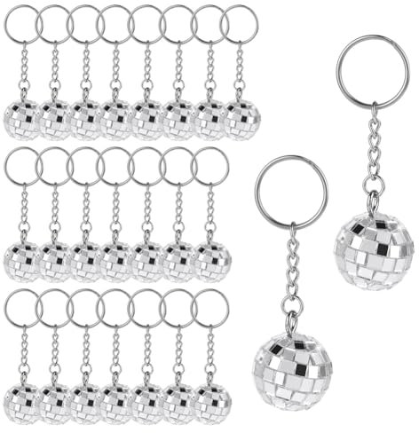 Hopbucan con Sfera da Discoteca, 24 Pezzi con Sfera da Discoteca per '70 con Sfera A Specchio con Sfera Facile da Us