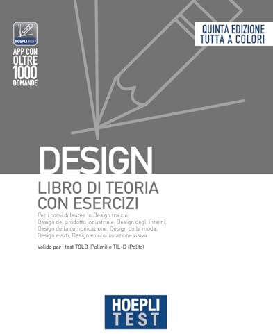 Hoepli test. Design. Libro di teoria con esercizi