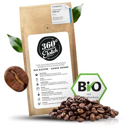 Super Premium, optimiert für Bulletproof Coffee (Butterkaffee/kugelsicherer Kaffee), 100% Arabica aus den Bergen Honduras, biologisch angebaut
