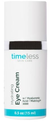 Timeless Hydrating Hyaluronic Acid Eye Cream For Unisex 0.5 oz Cream