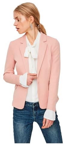 VERO MODA Female enradig kavaj VMJULIA blazer, Misty Rose, 42