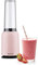 CREATE/MOI STUDIO/Batidora de vaso rosa/Tritura y emulsiona, para smoothies y batidos, vaso 400 ml, individual, libre de BPA, portátil, cuchillas de acero inoxidable, 230W