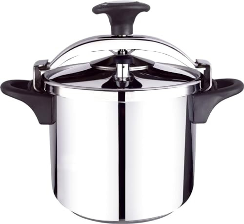 Bastilipo Expres clásica 8 - Olla expres de acero inoxidable - 24 Cm - 8 Litros