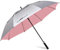 G4Free 62/68 Inch UV-Schutz Winddicht Sonnen- und Regenschirm Golfschirm Autorisches Öffnen Doppelbaldachin Belüftet Übergröße für Herren und Damen