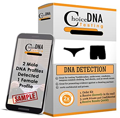 Infidelity Lab Based Male & Female DNA Detection - Includes Return Shipping to Lab (Male and Female DNA Detection)