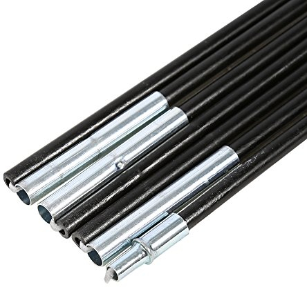 KIMISS 2 Sätze 7, Fiberglasstange Doppelzelt Ameristep Doghouse Blind Sections Outdoor Camping Sectional Zeltstangen Pole Support Frames Kit