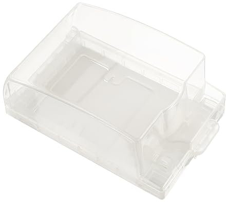 DOITOOL Wasserdichte Steckdosenbox Für Außensteckdose Schutzabdeckung Aus Abs-material Für Küche Wohnzimmer Restaurant Bad Steckdosenabdeckung Spritzwassergeschützt