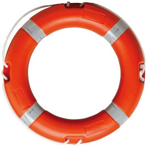BSSTORE Bouée de sauvetage annulaire de rangement, approuvée, pour bateau, gonflable, sauvetage