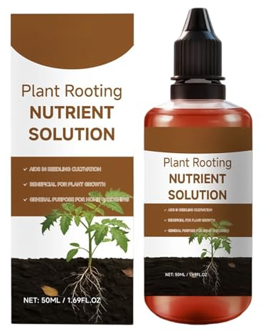 Di Radici,Fertilizzante 60ml per Piantine | Concime Liquido per la Radicazione,Propagazione Domestica Terreno Piante da Interno Pothos Monstera Philodendron Giardino