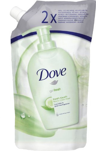 Dove Lot de 10 recharges de gel douche Go Fresh 500 g