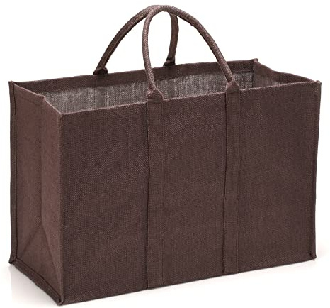 La Cordeline CJN50C Sac Multi-Usages Jute Chocolat 72 L 63,0 x 30,0 x 40,0 cm