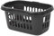 Casa Hipster Wäschekorb Midnight Black