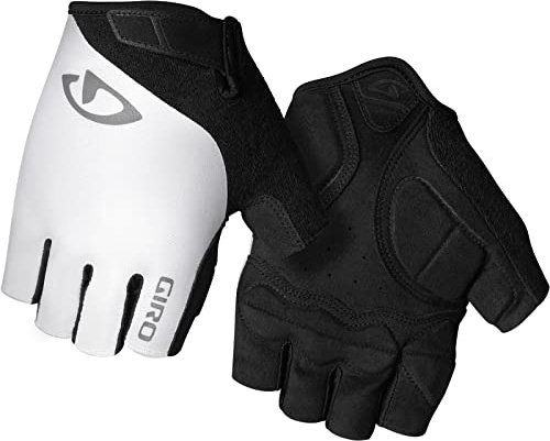 Giro Jag Radhandschuhe, weiche Eva-Polsterung, ergonomisches Super Fit, komfortabel für Einsteiger, stilvoller Look, hochwertige Verarbeitung, Farbe: White, Größe: S