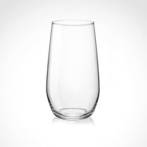 caihuashopping vattenglas tvådelad kristallglas bägare glas set 33 ml (två höga och låga alternativ) blyfritt klart glasset hushåll dryckeglas dricksglas (storlek: medium)