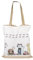 SPOTTED DOG GIFT COMPANY Tote Bag, Wiederverwendbare Einkaufstasche aus Canvas, Tragetasche Damen mit Langen Henkeln, Baumwolle, Faltbar mit Katzenmotiv, Geschenke für Katzenliebhaber 38 x 42 cm