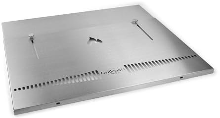 Grillrost.com Das Original Edelstahl Rückwand passend für Rösle Videro G4 G4S - Mehr Stabilität! Geschützt vor Zugluft! Ordentlich!