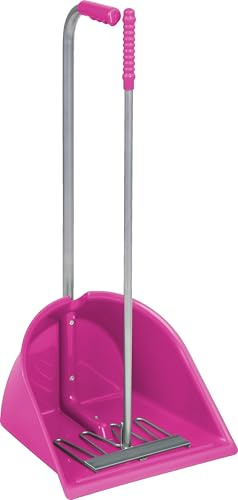 Kerbl Mistboy Mistkübel – Pink (Länge 75 cm, Kunststoff/Metall) 328147