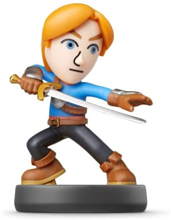 Nintendo Wii U: Amiibo Spadaccino Mii Figurina - Limited Edition